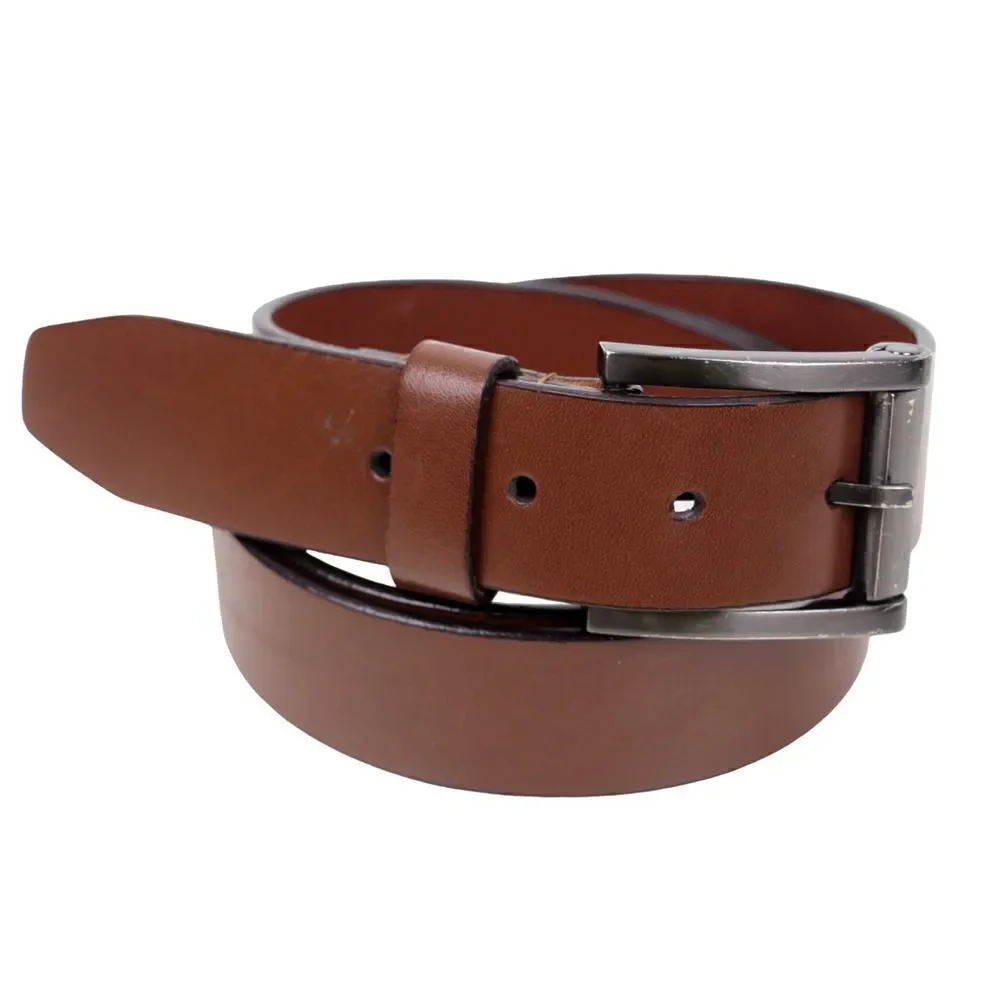 CLASSIC BROWN GENUINE LEATHER 1.25